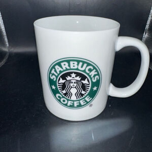 Retro Pristine Starbucks Classic Mug Double Sided Mermaid Siren Logo 12oz 2006
